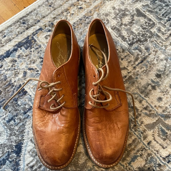 Frye Other - Frye Men's 9 Tan Oxford Shoes Camel Shoes